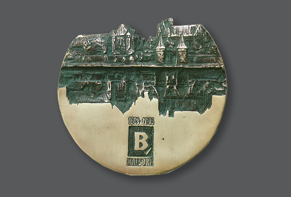 Medal VII Międzynarodowy Zjazd Kolekcjonerów Exlibrisu, /awers/, 2005, 14 x 15 cm