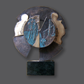 Medal Znaki Zodiaku - Skorpion, Ryby, 2002, brąz, Ø 9 cm